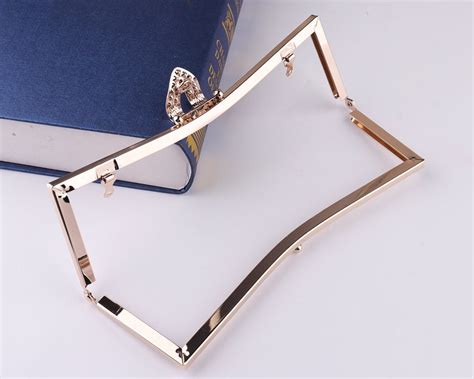 metal box purse frame|metal frames for clutch purses.